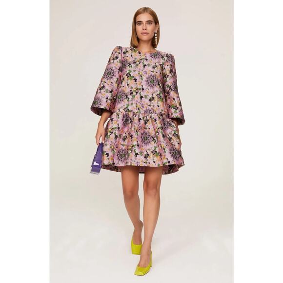 Essentiel Antwerp Camas Jacquard Dress - Picture 1 of 5
